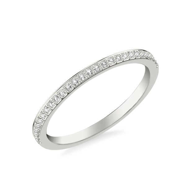 Shelley Pav? Wedding Band Platinum (Setting Price)