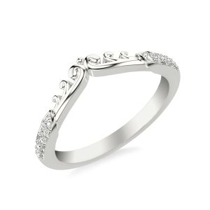 Onde Pav? Wedding Band Platinum (Setting Price)