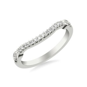 Dolly Diamond Wedding Wedding Band Platinum (Setting Price)