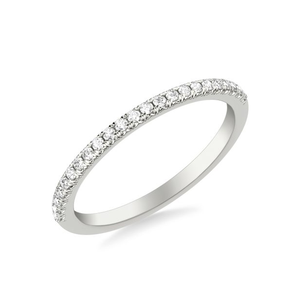 Hunter Pave Diamond Wedding Band Platinum (Setting Price)