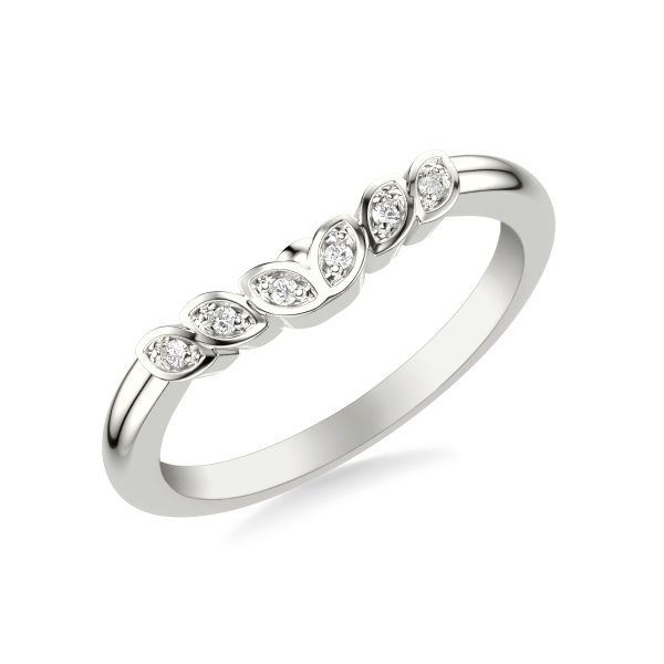 Cady Diamond Wedding Band Platinum (Setting Price)