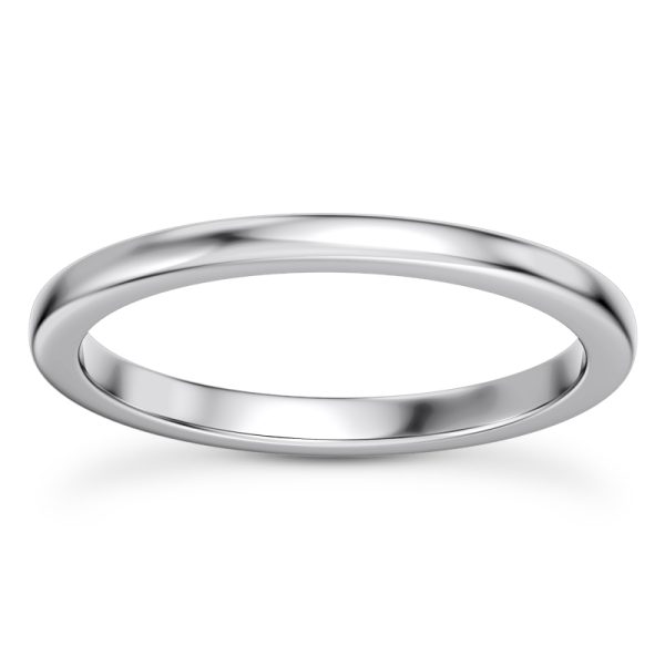 Solo Wedding Band Platinum (Setting Price)