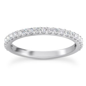 Auriga Lab Wedding Band Platinum (Setting Price)