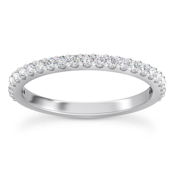 Auriga Lab Wedding Band Platinum (Setting Price)