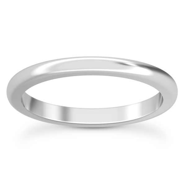 Vela Classic Wedding Band Platinum (Setting Price)