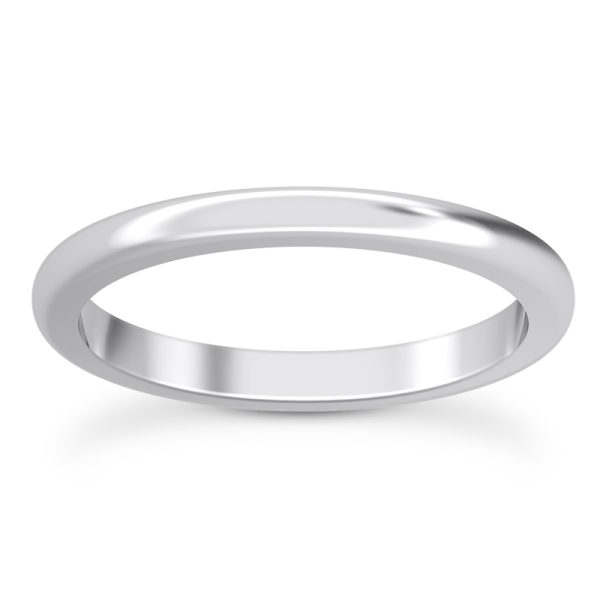 Grus Wedding Band Platinum (Setting Price)