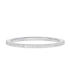 Shared Prong Lab Eternity  (.25ct. tw.)Wedding Band Platinum (Setting Price)
