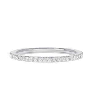 Shared Prong Lab Eternity  (.33ct. tw.)Wedding Band Platinum (Setting Price)