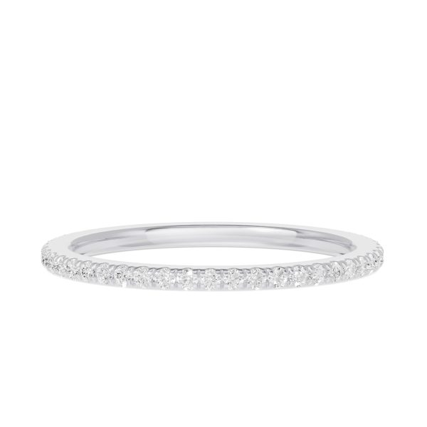 Classic Lab Eternity  (.25ct. tw.)Wedding Band Platinum (Setting Price)