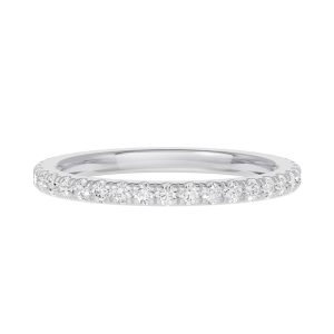 Classic Lab Eternity  (.50ct. tw.)Wedding Band Platinum (Setting Price)