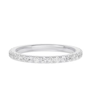 Classic Lab Eternity  (.75ct. tw.)Wedding Band Platinum (Setting Price)