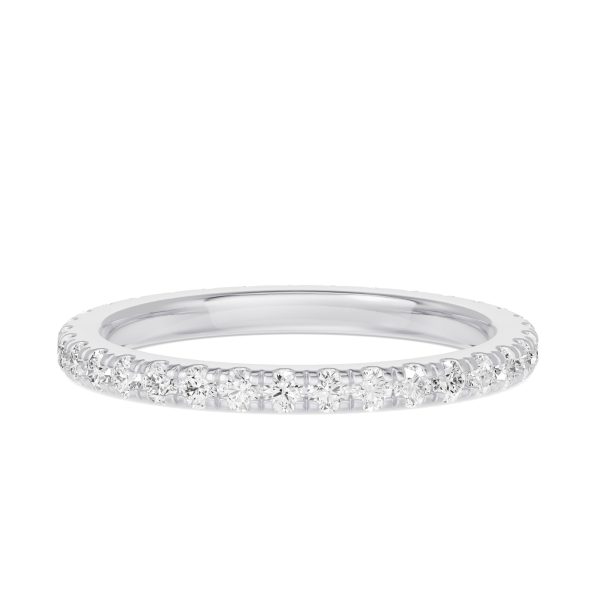 Classic Lab Eternity  (.75ct. tw.)Wedding Band Platinum (Setting Price)