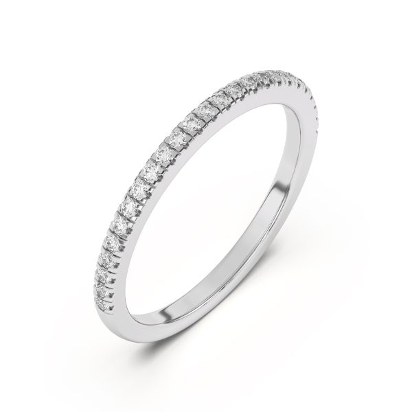 Anja Pav? Wedding Band Platinum (Setting Price)
