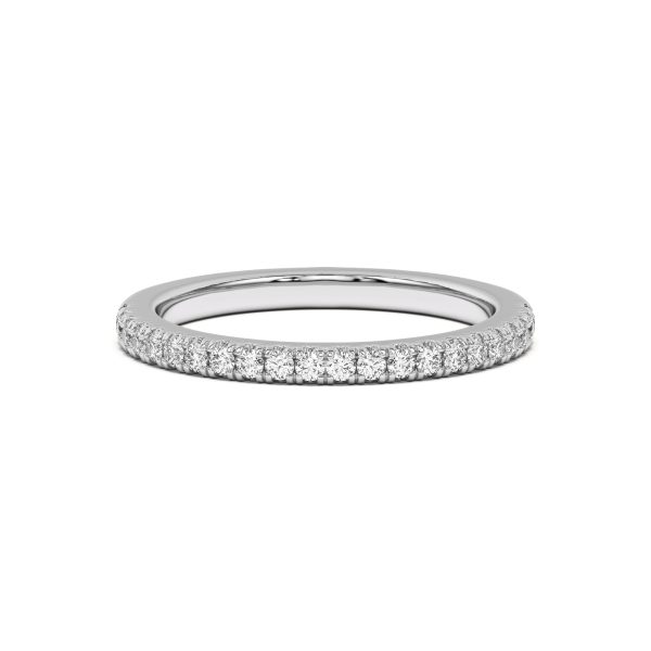 Diane Pav? Wedding Band Platinum (Setting Price)