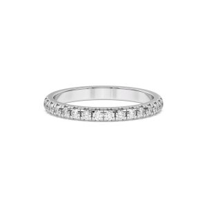 Marigold Grand Pav? Wedding Band Platinum (Setting Price)