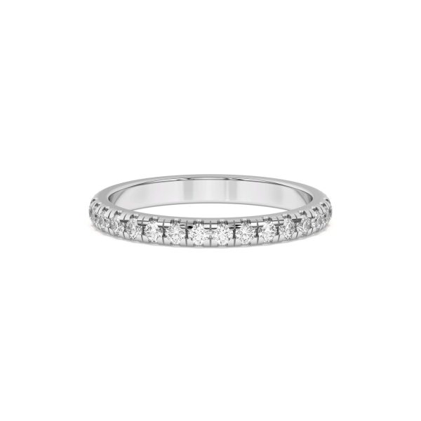 Marigold Grand Pav? Wedding Band Platinum (Setting Price)