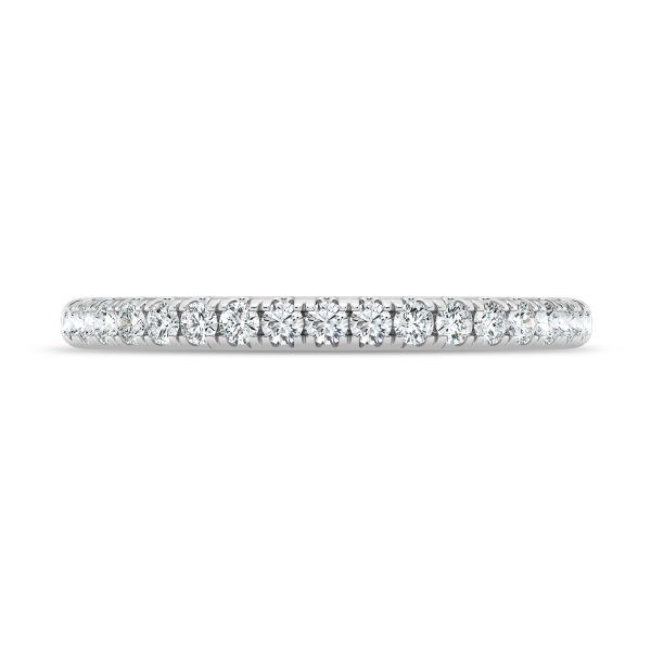 Tradition Pav? Lab  (1/4 ct. tw.)Wedding Band Platinum (Setting Price)