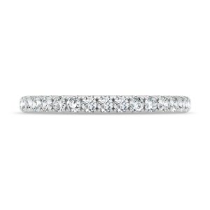 Tradition Pav? Lab  (1/3 ct. tw.)Wedding Band Platinum (Setting Price)