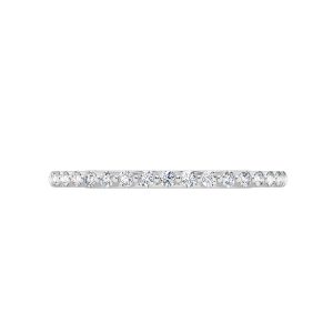 Tradition Shared Prong Lab Diamond  (1/4ct. tw.)Wedding Band Platinum (Setting Price)
