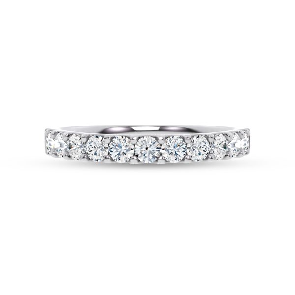 Jules Classic Lab Diamond  (1/2ct. tw.)Wedding Band Platinum (Setting Price)