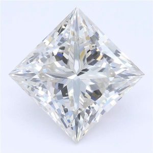 2.67 Carat Princess Cut Lab Diamond