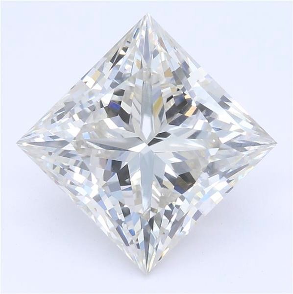 2.67 Carat Princess Cut Lab Diamond