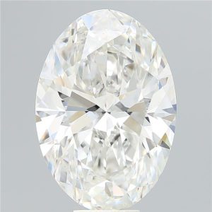 11.66 Carat Oval Cut Lab Diamond