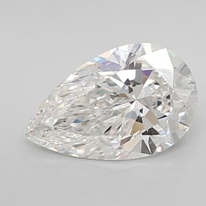 1.72 Carat Pear Cut Lab Diamond