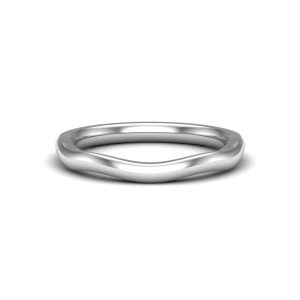 Mia Wedding Band Platinum (Setting Price)