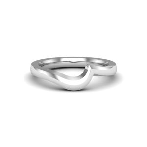 Amelia Wedding Band Platinum (Setting Price)