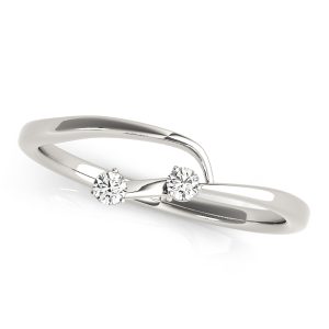 Ester Wedding Band Platinum (Setting Price)