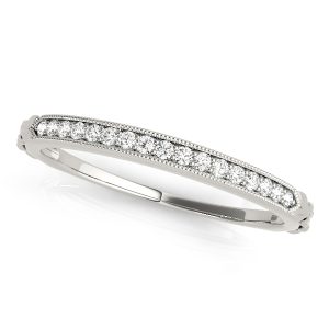 Trudy Wedding Band Platinum (Setting Price)