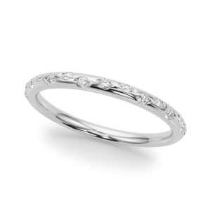 Constantine Wedding Band Platinum (Setting Price)