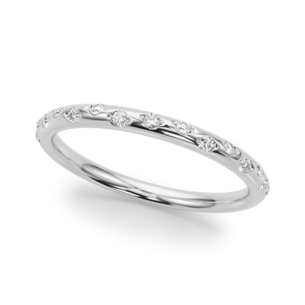 Constantine Wedding Band Platinum (Setting Price)