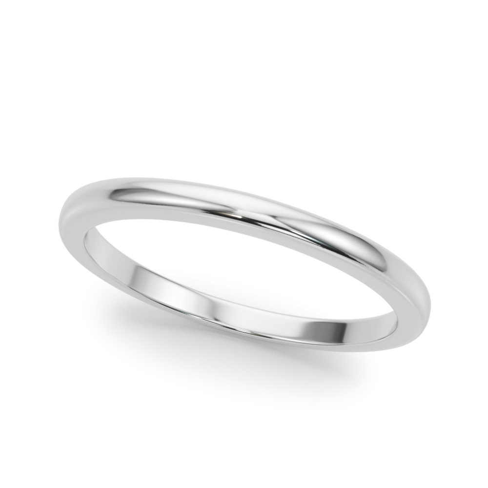 Aila Wedding Wedding Band Platinum (Setting Price)