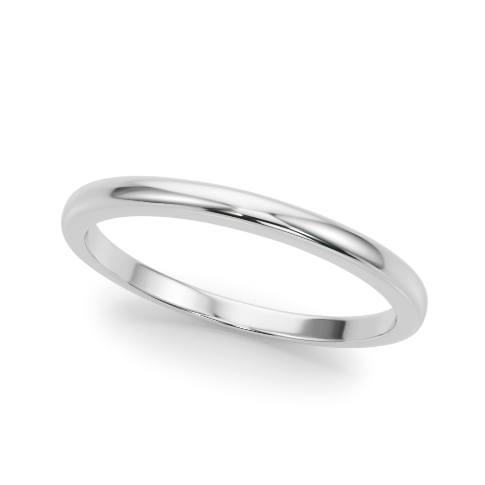 Adelle Wedding Wedding Band Platinum (Setting Price)