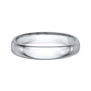 Classic Comfort-Fit  (3mm)Wedding Band Platinum (Setting Price)