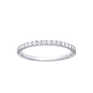U-Prong Diamond  (.25 ct. tw.)Wedding Band Platinum (Setting Price)