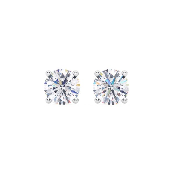 14K White Gold  Earrings