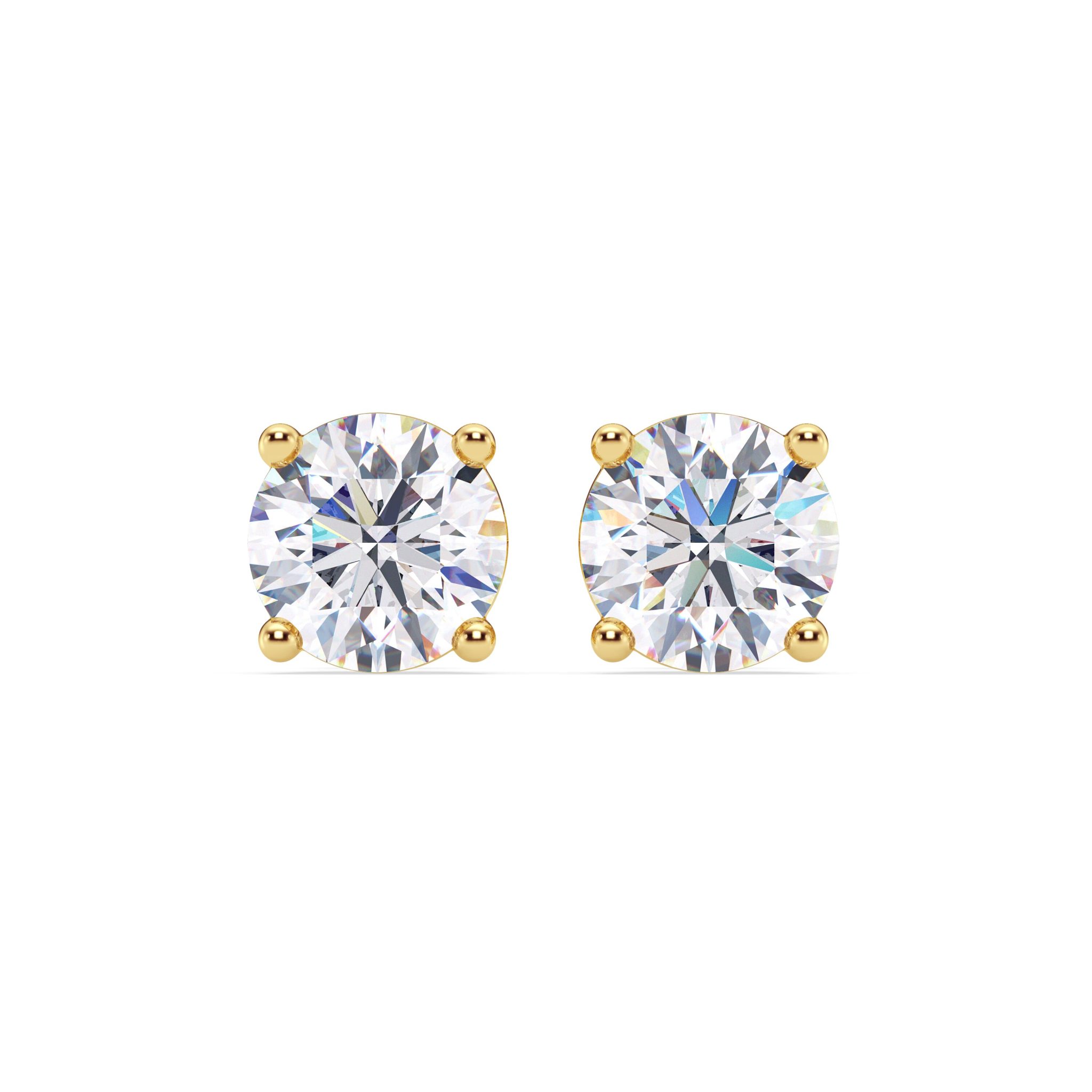 14K Yellow Gold  Earrings