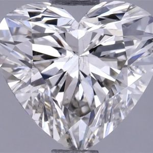 1.41 Carat Heart Cut Lab Diamond