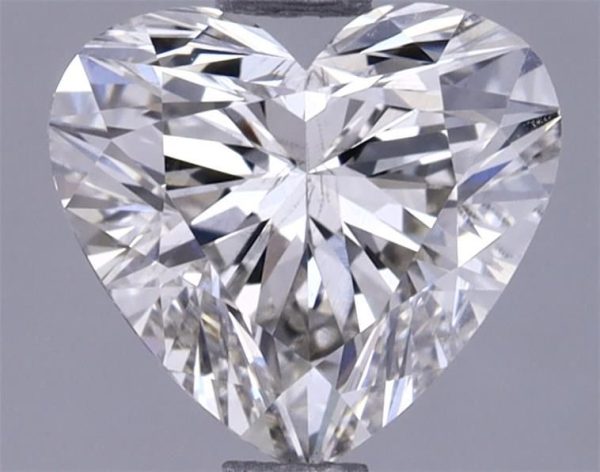 1.41 Carat Heart Cut Lab Diamond