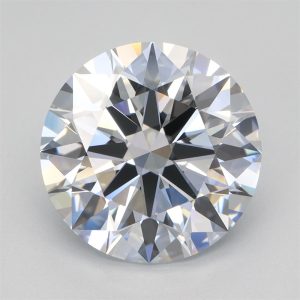 3.23 Carat Round Cut Lab Diamond