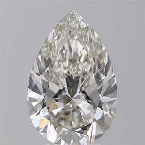 3.52 Carat Pear Cut Lab Diamond