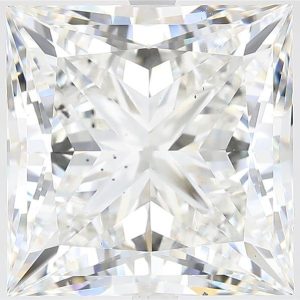 14.72 Carat Princess Cut Lab Diamond