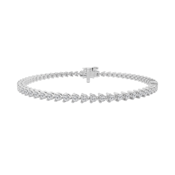 14K White Gold  Bracelet