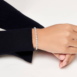 14K White Gold  Bracelet