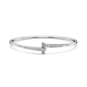 14K White Gold  Bracelet