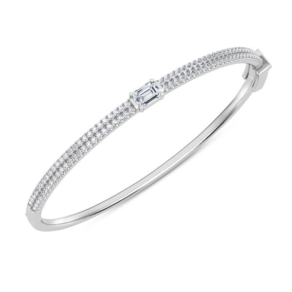 14K White Gold  Bracelet