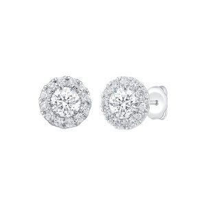 14K White Gold  Earrings